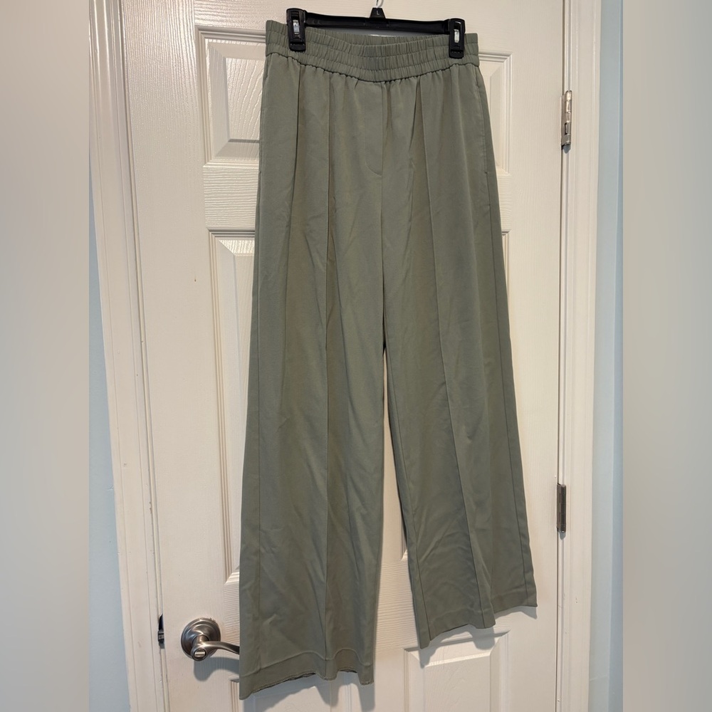 Green Flowy Pants